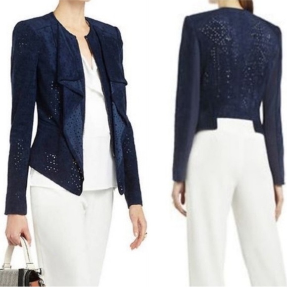 Eliot Faux Suede BCBGMaxazria Jacket - Picture 1 of 8